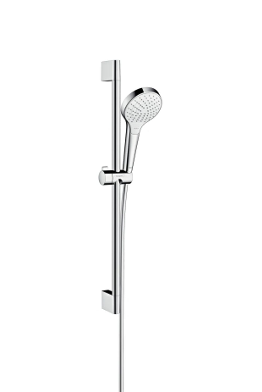 https://raleo.de:443/files/img/11eeea245cc65c9092906bba4399b90c/size_l/Hansgrohe-HG-Brausenset-Croma-Select-S-Vario-UnicaCrometta-650mm-weiss-chrom-26562400 gallery number 1